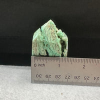 Indonesia Turquoise Crystal Tower 79g – Natural Vugs & Layered Matrix #3