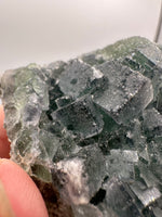 Green Blue Cubic Fluorite Specimen