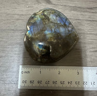 Large Beautiful Labradorite Heart #16