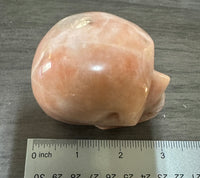 Orange Jade Skull #4