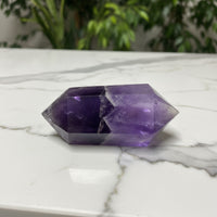 Double Terminated Phantom Amethyst Scepter Wand #9