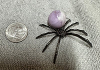 Spider with Amethyst Sphere