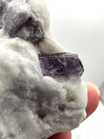 Scapolite in Marble Matrix from Pakistan Specimen