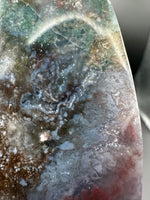 Ocean Jasper Polished Arrow Flame Freeform #2 – Green & Multicolor