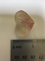 Candy Fluorite Carved Heart #18