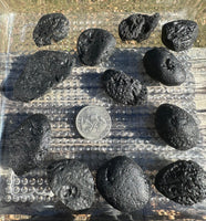 Natural Black Vietnam Tektite (large)