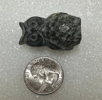 Carved Labradorite Owl