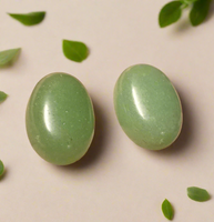 Green Aventurine 18x13mm Cabochon Pair