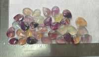 Pearshape Candy Fluorite Palmstones