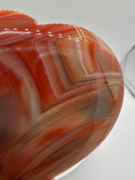 Carnelian Heart Palm Stone #1