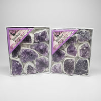Raw Amethyst Cluster Gift Box