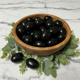 Black Obsidian Tumbles