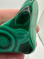 Polished Malachite Freeform Zaire, Africa #7