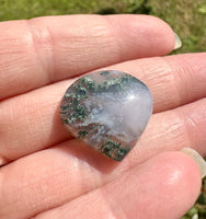 Moss Agate Cabochon #14