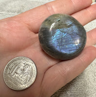 Multicolor Labradorite Palmstone #12