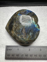 Large Beautiful Labradorite Heart