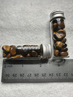 Glass Jar of Polished Tiger’s Eye
