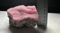 Cobaltoan Calcite, Aghbar Mine, Bou Azzer, Morocco