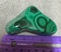 Polished Malachite Freeform Zaire, Africa #7