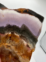 Fluorite Mixed Cube Pyrite & Acicular Slab #1