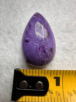 Charoite Pear Shape Cabochon Good Quality #4