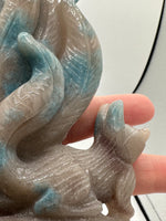 Trolleite Nine-Tailed Fox Carving