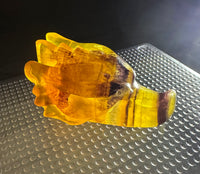 Fluorite Dragon Head Carving #14