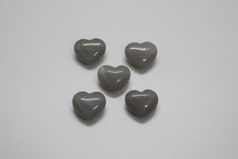 Botswana Agate 18mm Shaped Heart with Flat Back