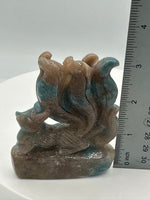 Trolleite Nine-Tailed Fox Carving