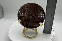 Natural Picture Jasper Slab with Stand #9