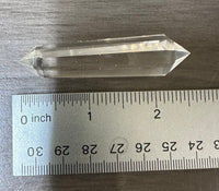 Natural Quartz Double Terminated Wand Point #6