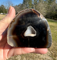 Polished Front Agate Geode #4