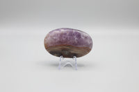 Amethyst Mixed with Stripe Agate Palm Stone #10