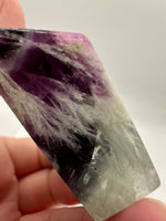 Feather Fluorite Free Form with Rainbows #3