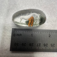 Beautiful Seahorse Garden Quartz Inner Scene Carving #2