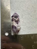 Double Terminated Chevron Amethyst Point #15