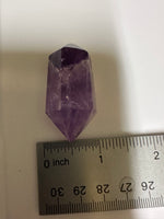 Double Terminated Phantom Amethyst Scepter Wand #12