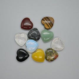 Gemstone Heart Bundle of 10