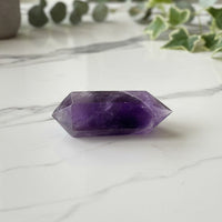 Double Terminated Phantom Amethyst Scepter Wand #20