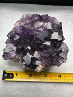 Dark Purple Fluorite Specimen – Melchor Muzquiz, Coahuila, Mexico