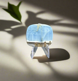 Owyhee Blue Opal Cabochon #6