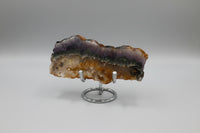 Fluorite Mixed Cube Pyrite & Acicular Slab #5
