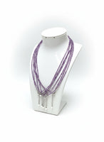 Natural 2mm Natural Amethyst Necklaces