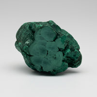 Malachite Polished Top with Rough Bottom