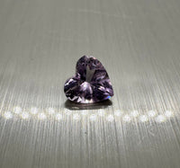 Amethyst 7mm Heartshape .85ct