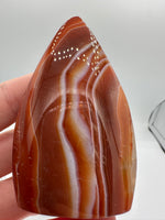 Carnelian Mixed Quartz Arrow Tower #8