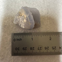 Blue Lace Agate Raw Specimen #12