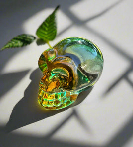 Mini Hand Carved Skull #7