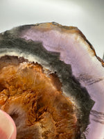 Fluorite Mixed Cube Pyrite & Acicular Slab #2