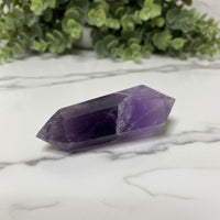 Double Terminated Phantom Amethyst Scepter Wand #21